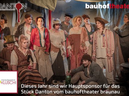 Sponsoring Bauhoftheater Braunau vom Intensivpflegedienst Klusch